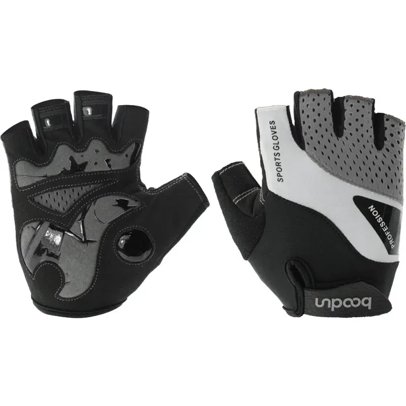 Fashion 2171024  Fingerless Shock Absorbing Bike Cycling  Gloves