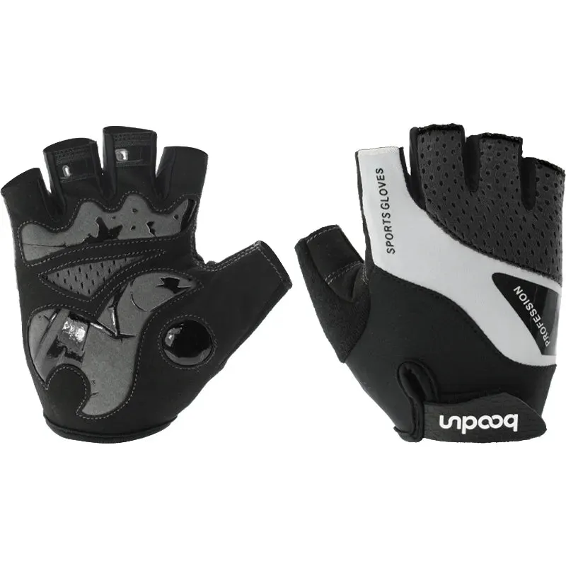 Fashion 2171024  Fingerless Shock Absorbing Bike Cycling  Gloves