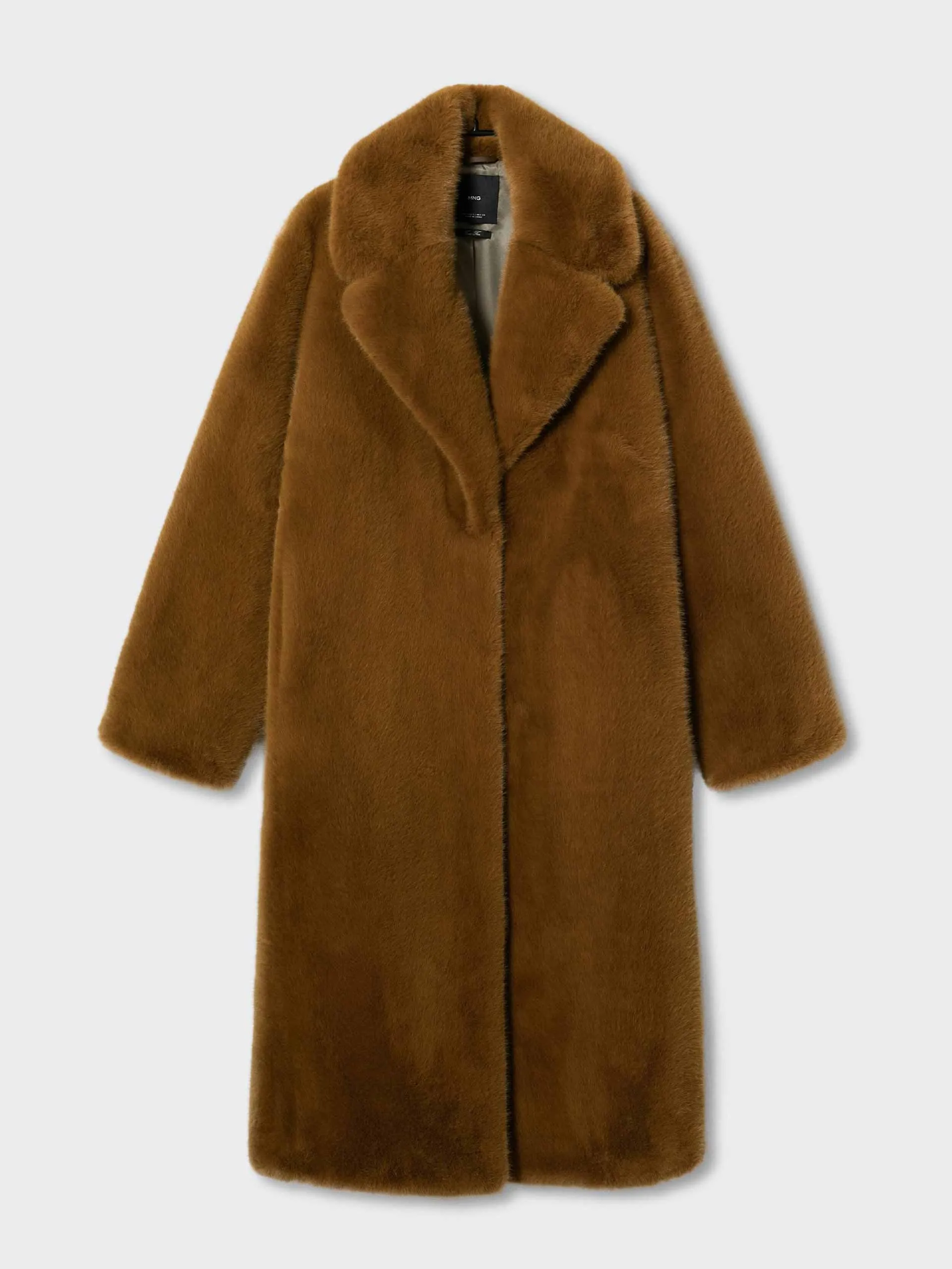 Faux-fur coat