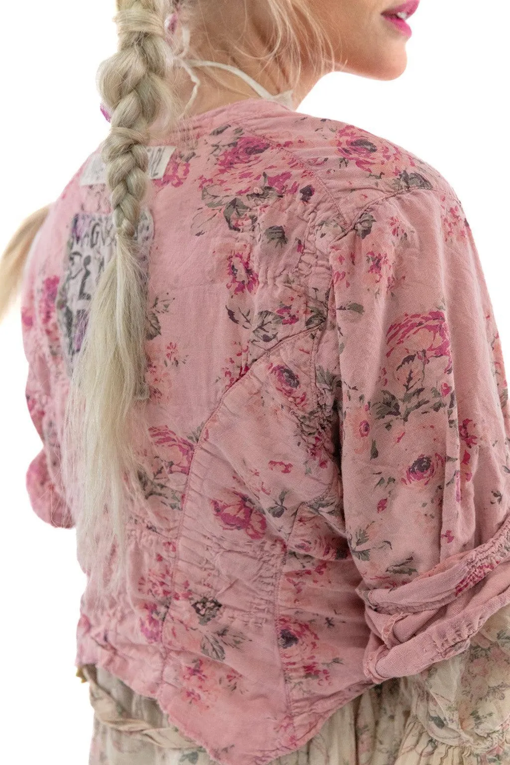 Floral Odetta Cropped Jacket