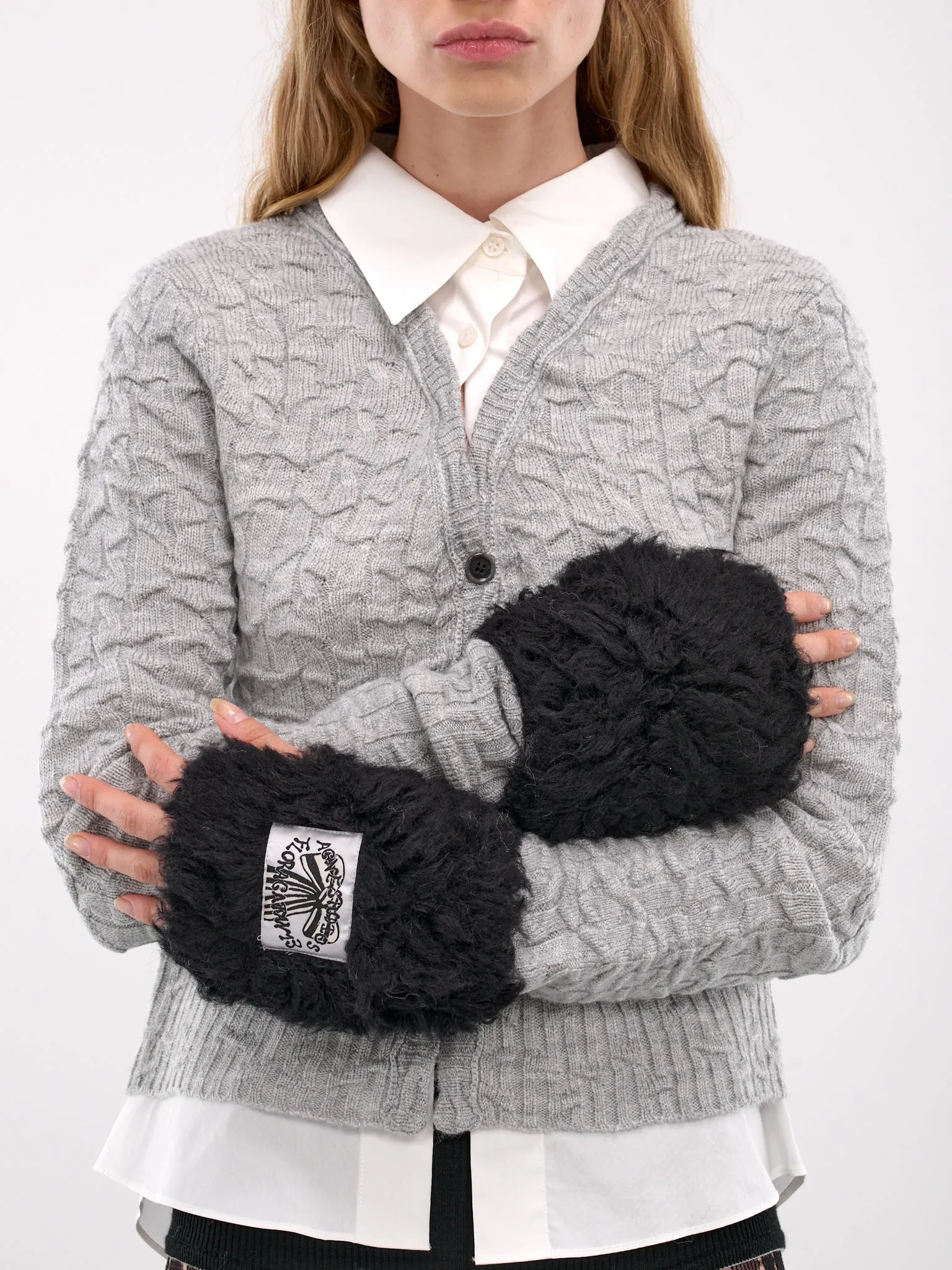 Fluffy Mittens (C80205-900-BLACK)