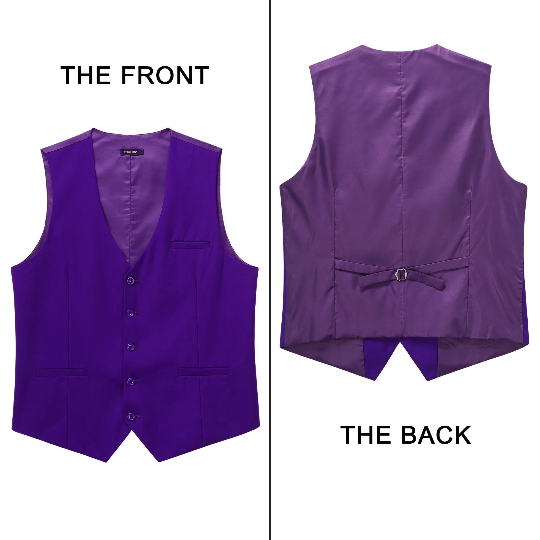 Formal Suit Vest - PURPLE 1