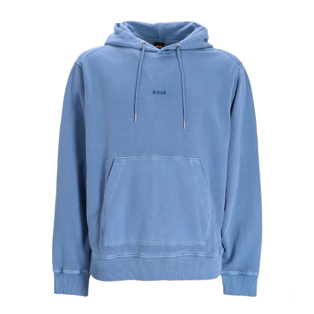 Garment Dyed WeFade Hoodie With Tonal Logo