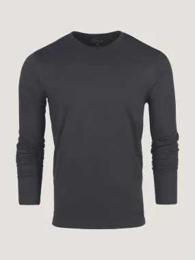 Graphite Long Sleeve Crew Neck