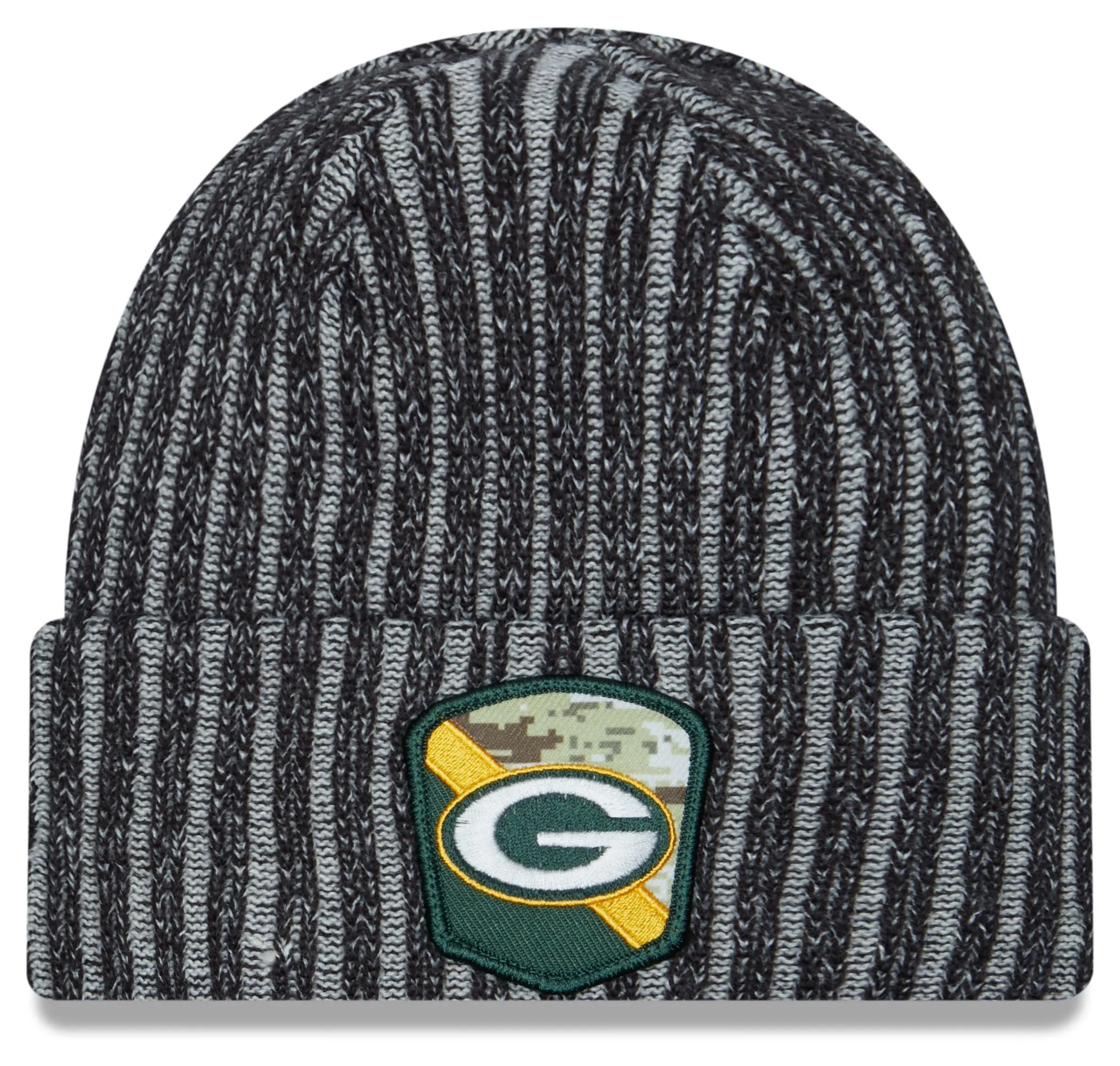 Green Bay Packers Salute to Service Knit Hat, Black, One Size