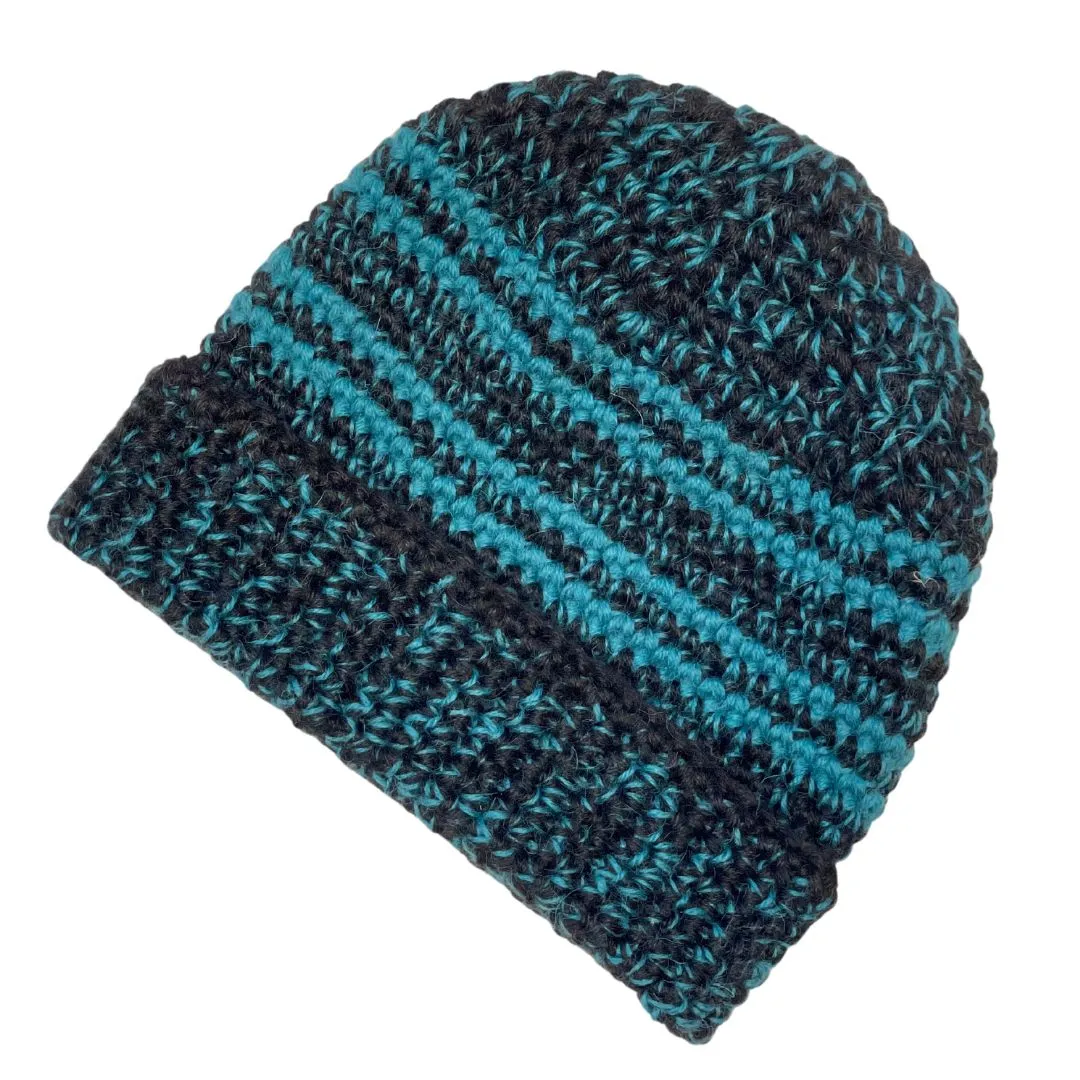 Handmade Toboggan Alpaca Beanie Hat