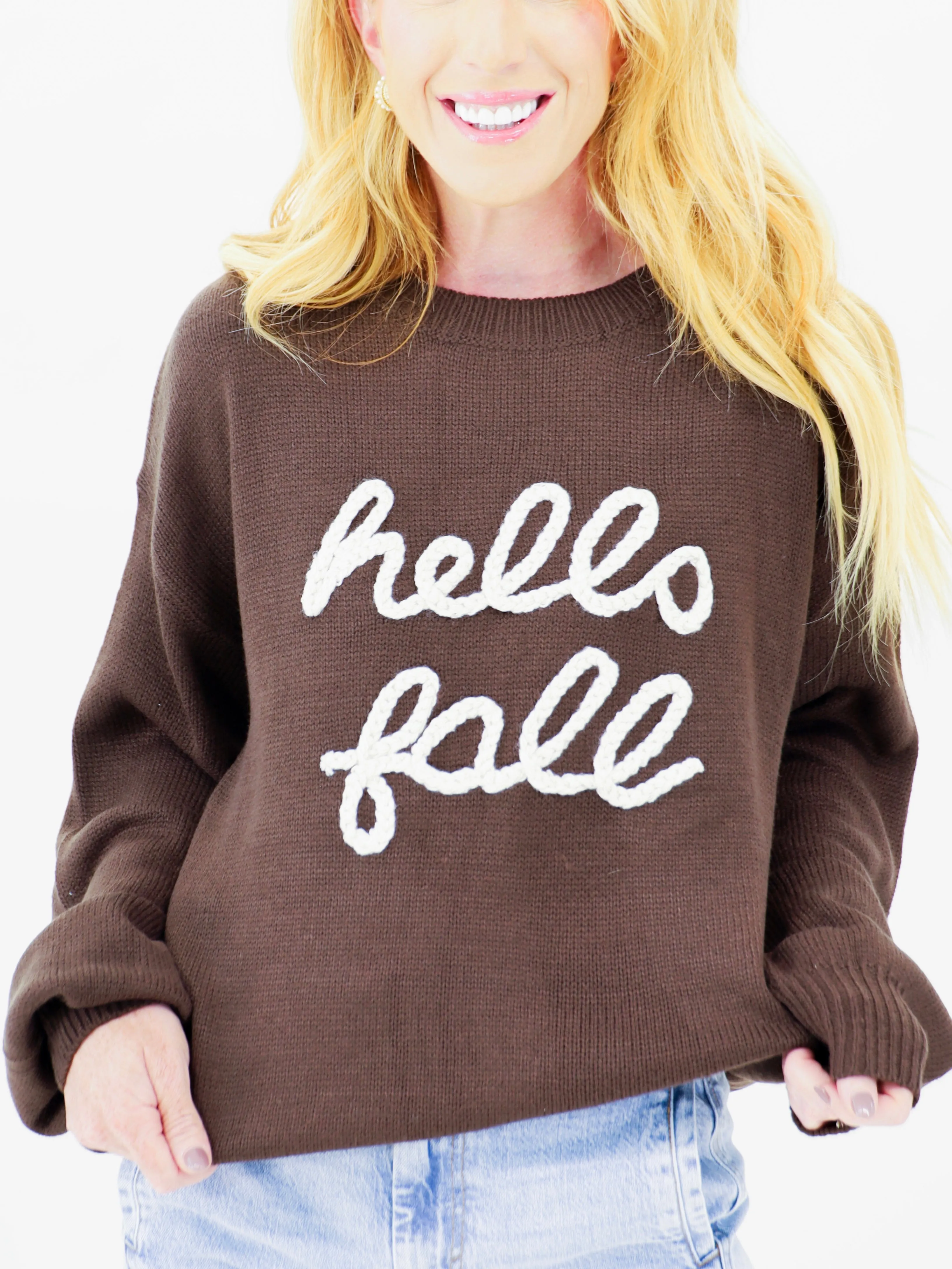 Hello Fall Sweater