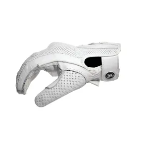 HEROIC ST-R Pro FTR Covered Knuckle Shorty Gloves - White