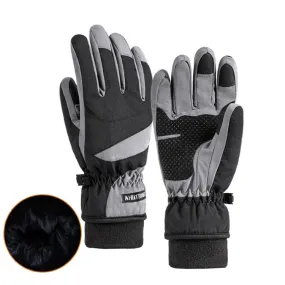 HLINTRANGE 061 Skiing Warm Gloves Sports Riding Waterproof Touch Screen Gloves, Size: L(Flexible)