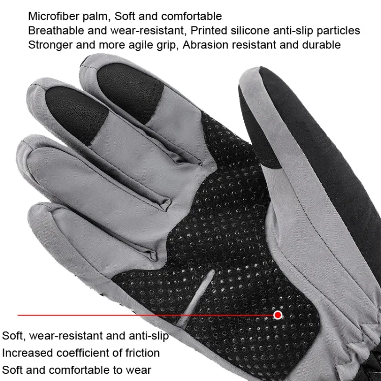 HLINTRANGE 061 Skiing Warm Gloves Sports Riding Waterproof Touch Screen Gloves, Size: L(Flexible)