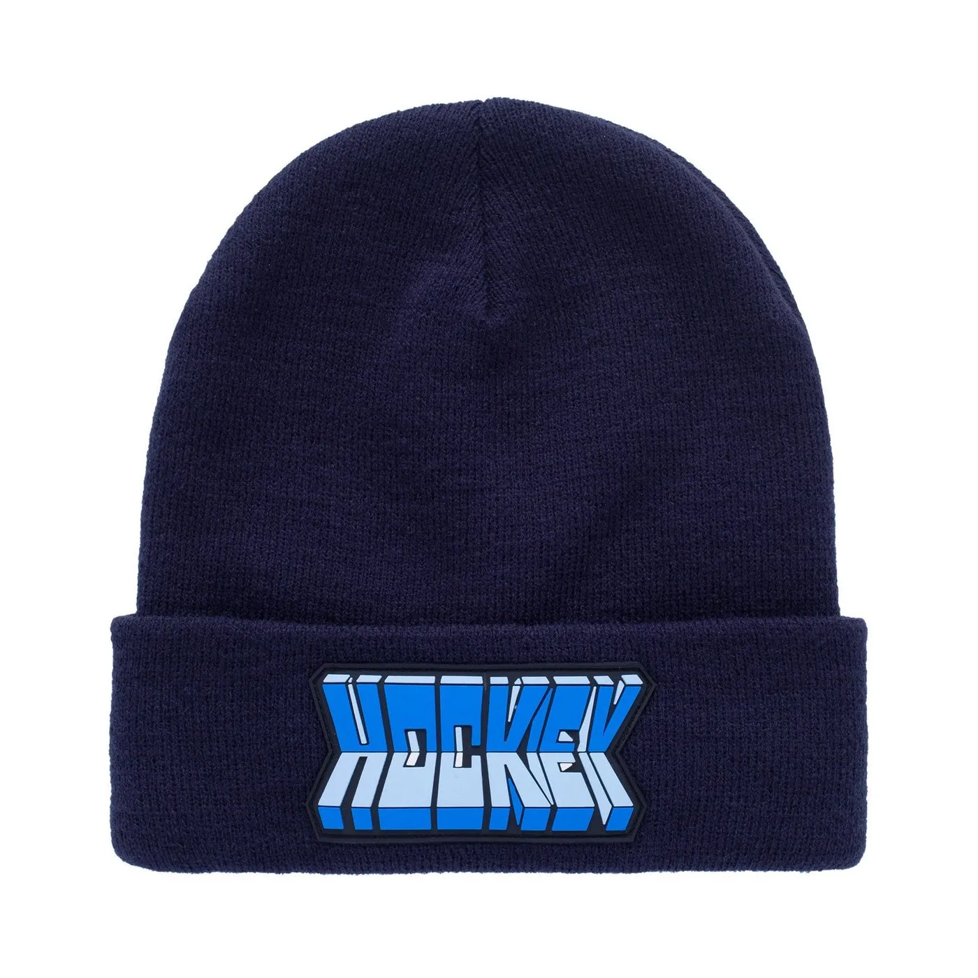 Hockey Fold Beanie - Navy