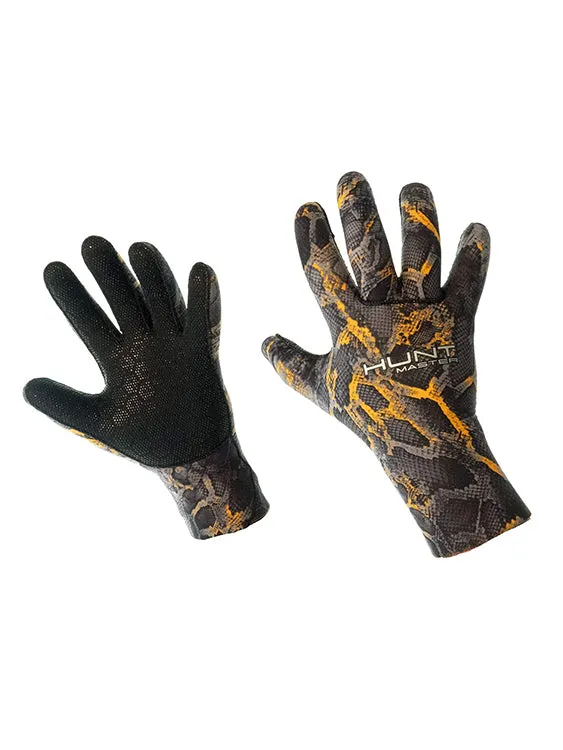 Huntmaster Burnum Neoprene 3.5mm Gloves Camo Series