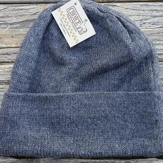 Iditarod 100% Alpaca Beanie Hat