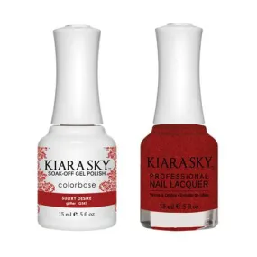 Kiara Sky Classic Gel & Polish Duo - #547 Sultry Desire