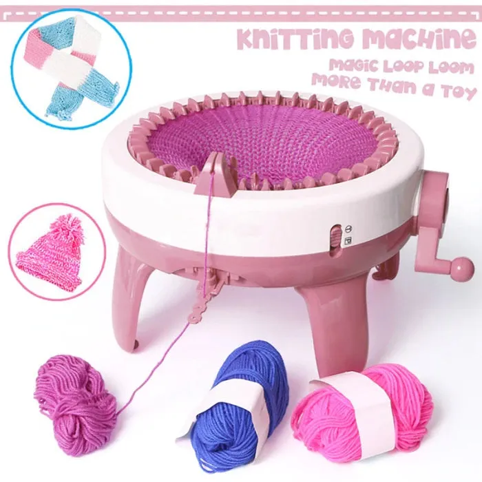 Kids Knitting Machine 40 Needles Hand Crank