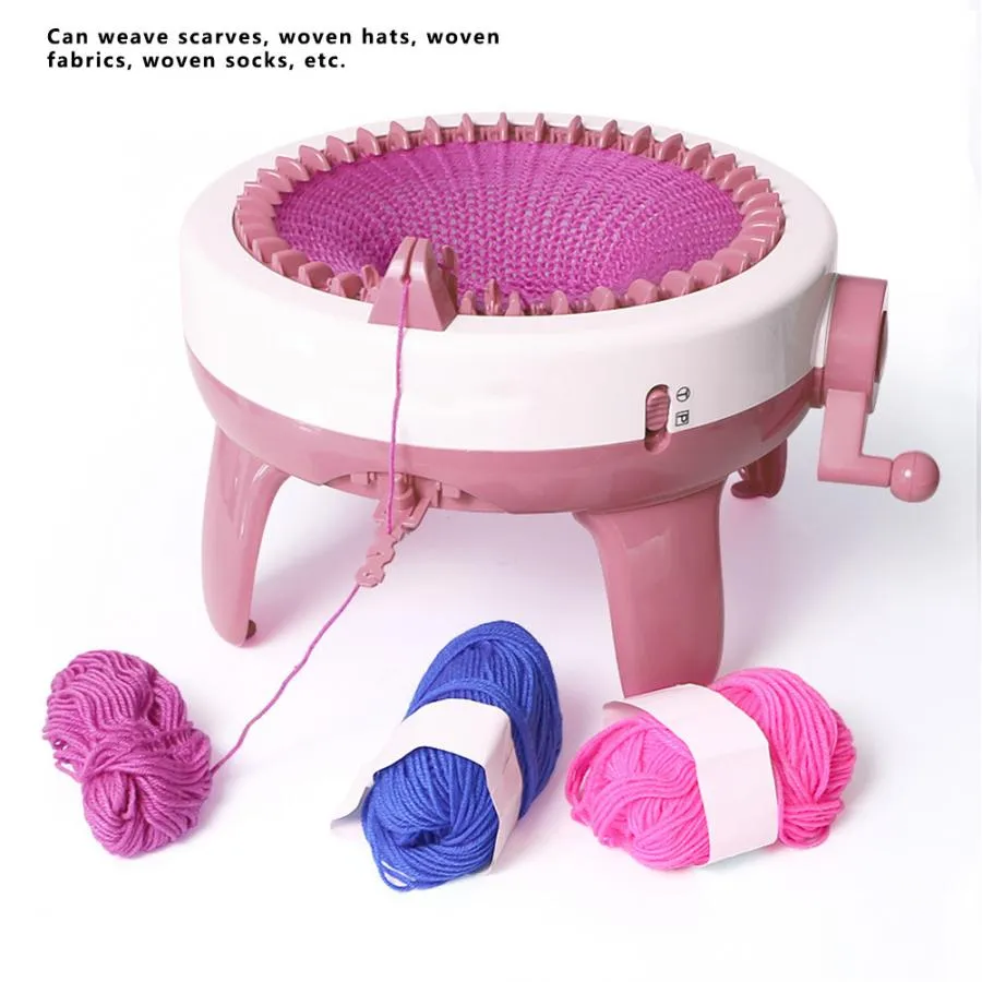 Kids Knitting Machine 40 Needles Hand Crank