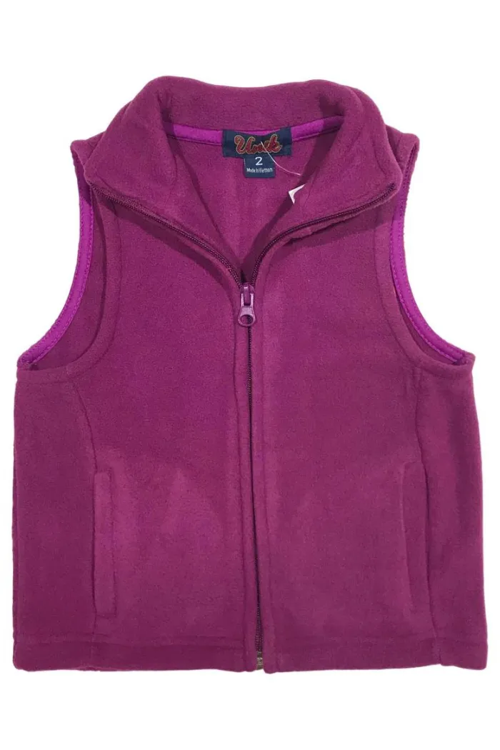 Kids Vest Fleece