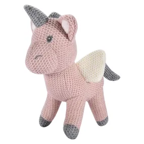 Knitted Stuffed Unicorn - Softest Sleeping Unicorn Stuffy For Kids