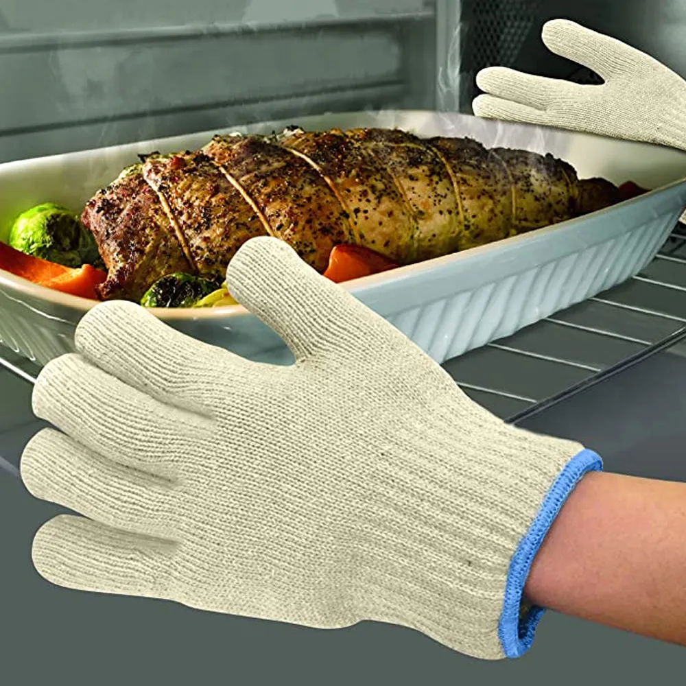 Kole Imports Heat Resistant Oven Gloves - Ultimate Protection for Your Hands