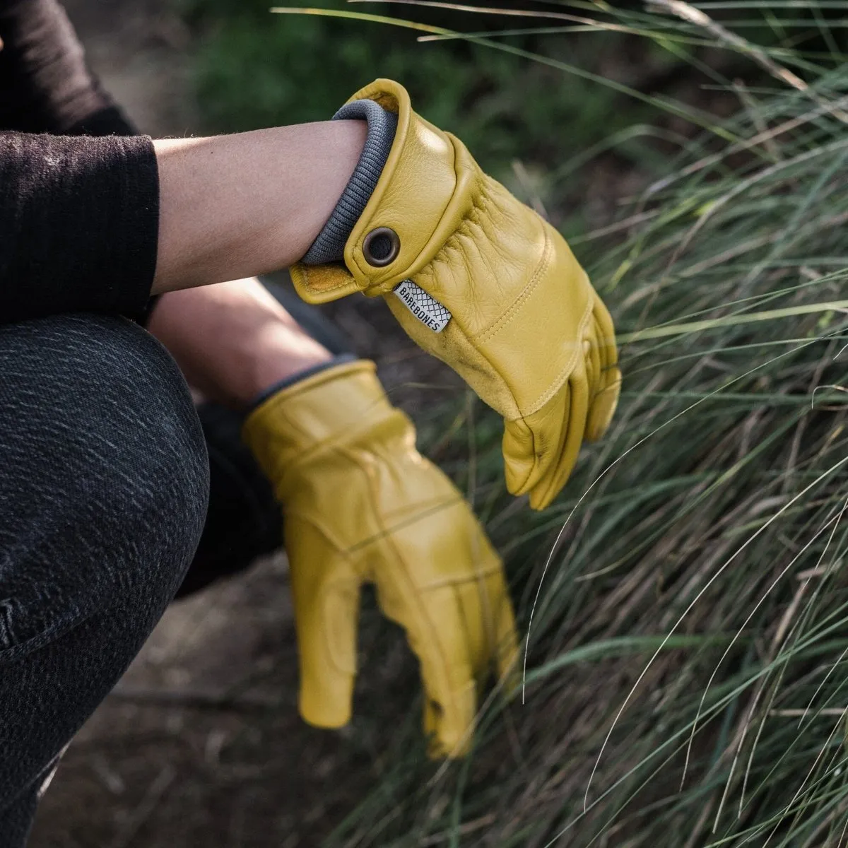 Kunar Glove: Premium All-Purpose Work Glove: Natural/Yellow