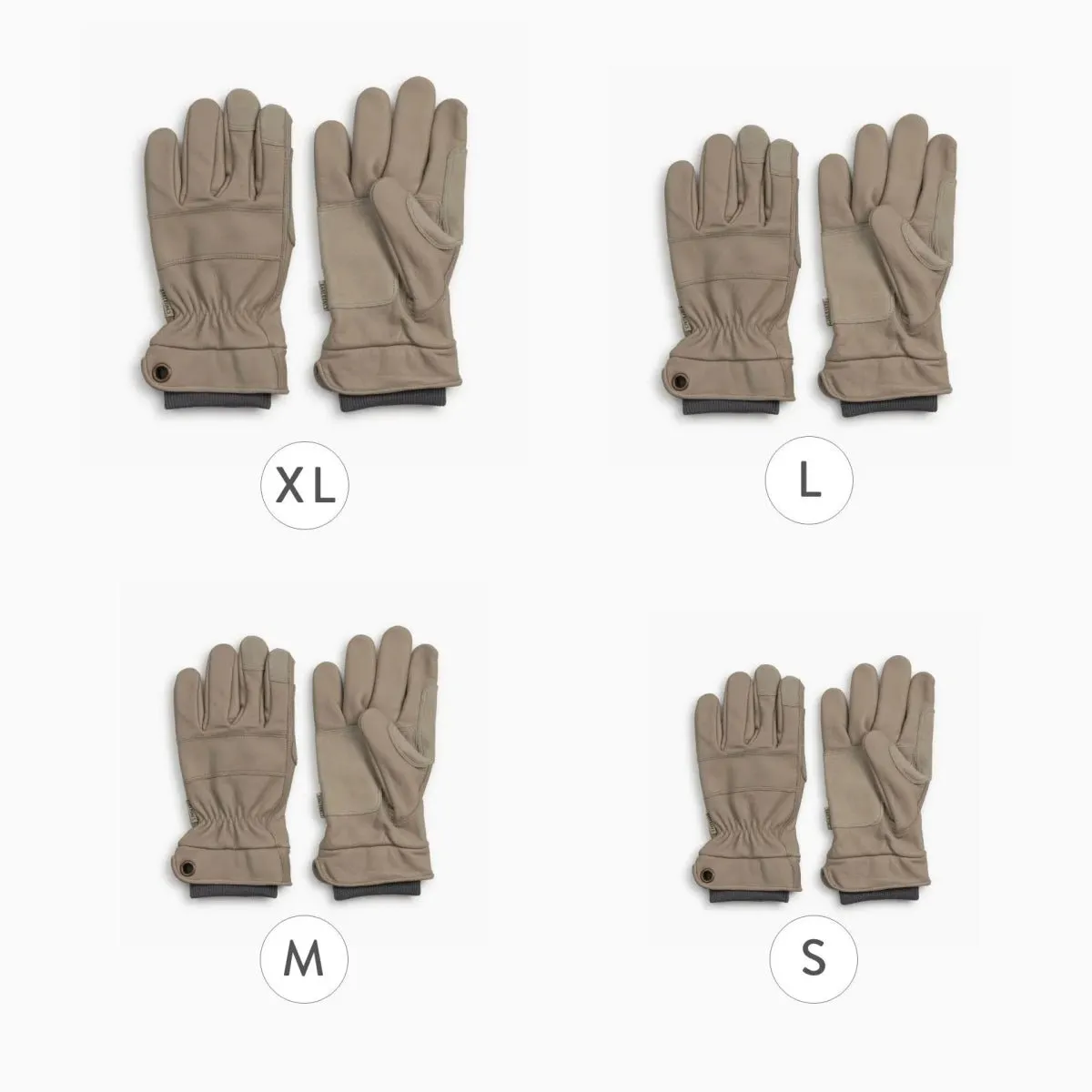 Kunar Glove: Premium All-Purpose Work Glove: Natural/Yellow