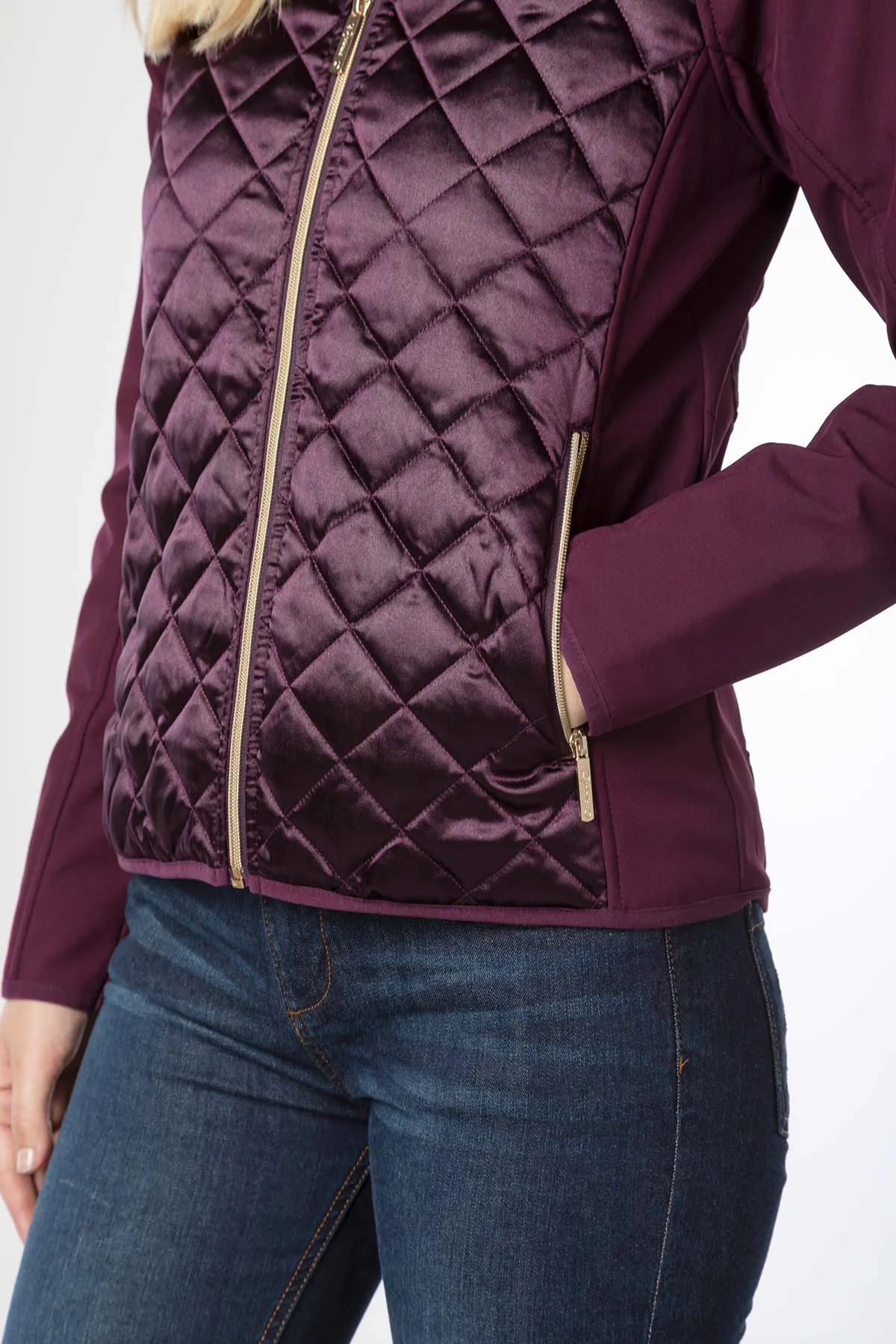 Ladies Hybrid Quilted Jacket - Askwith