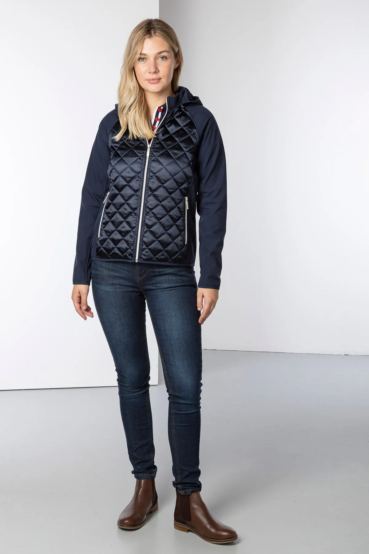 Ladies Hybrid Quilted Jacket - Askwith