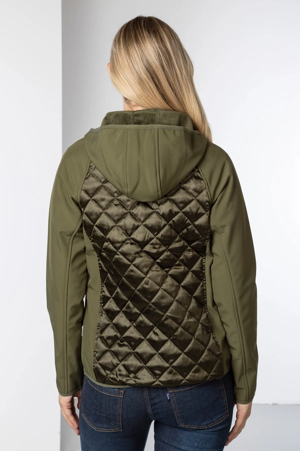 Ladies Hybrid Quilted Jacket - Askwith