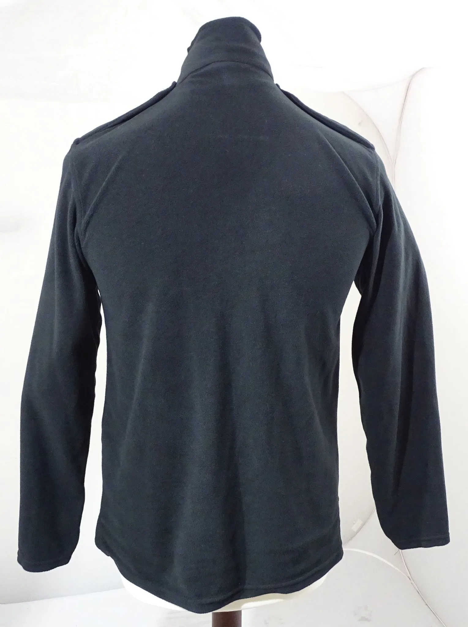 Lightweight Fleece Base Layer 1/4 Zip Black BLAFLC01AN