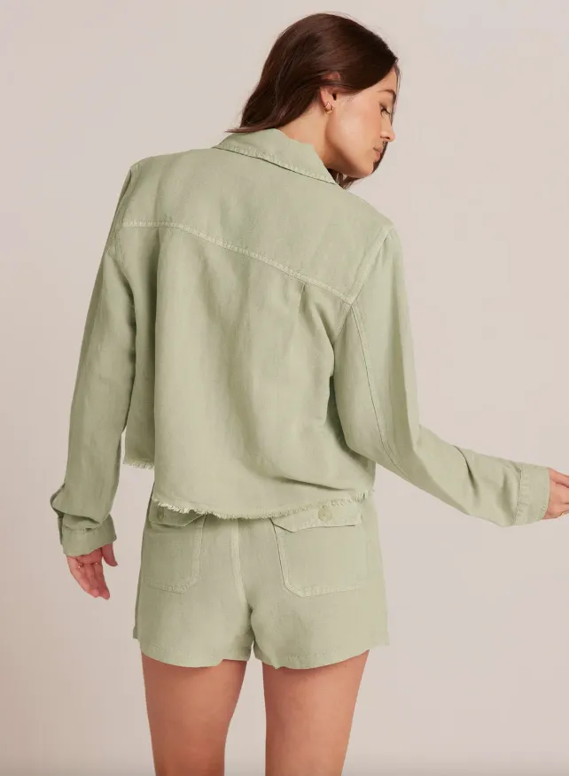 Lily Frayed Hem Jacket