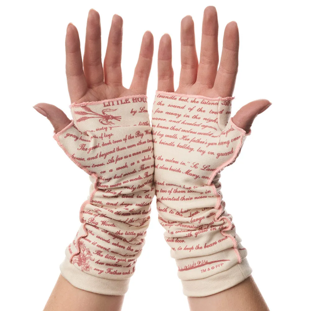 Little House on the Prairie Writing Gloves