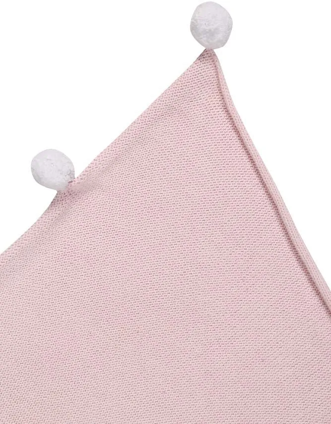 Lorena Canals Baby Blanket Bubbly Soft Pink