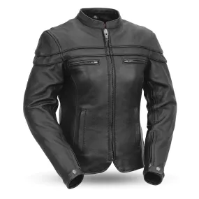 Maiden - Women's Motorcycle Leather Jacket