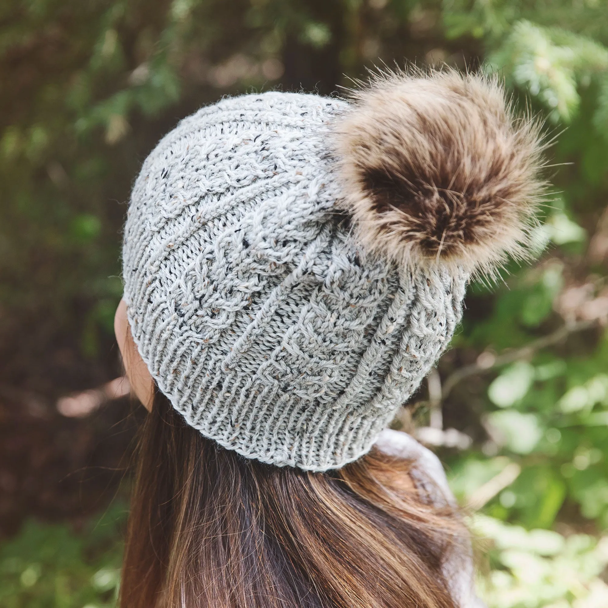 Mali Cabled Hat Knitting Pattern