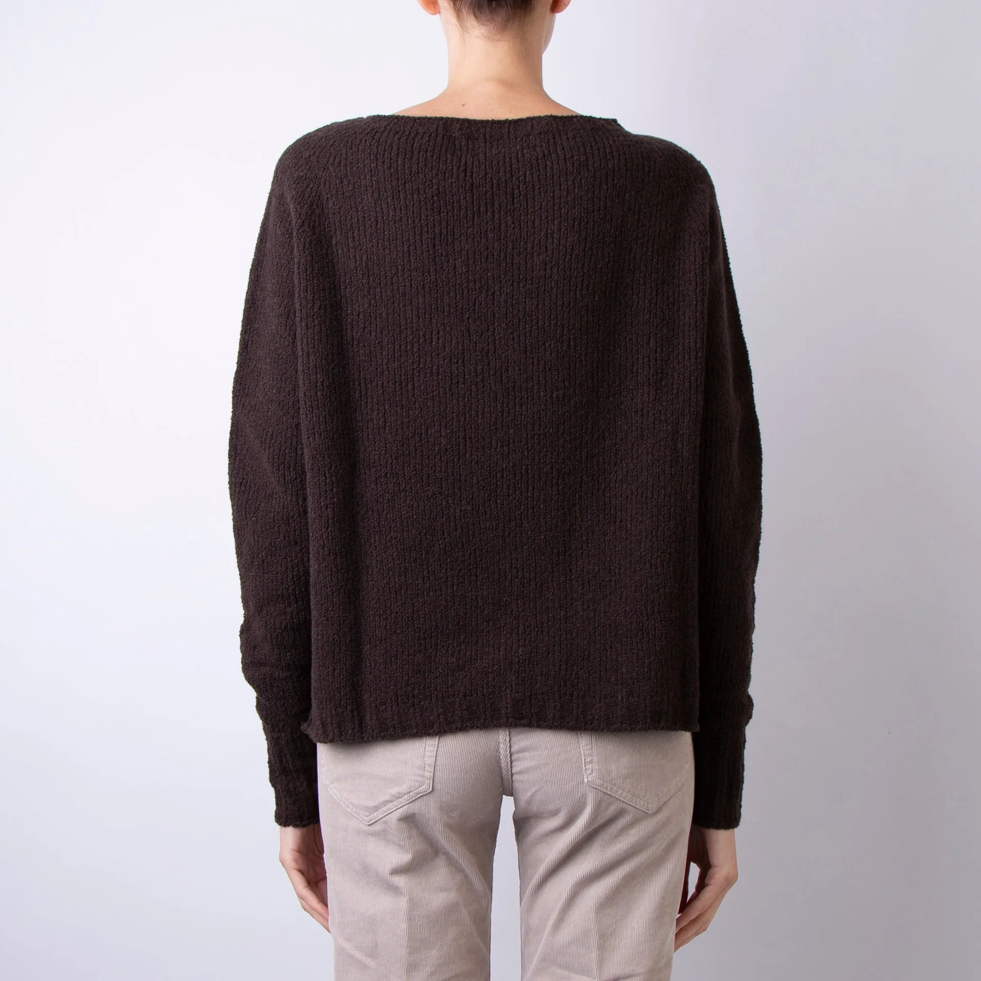 MA'RY'YA SWEATER YNK005 C10 BROWN