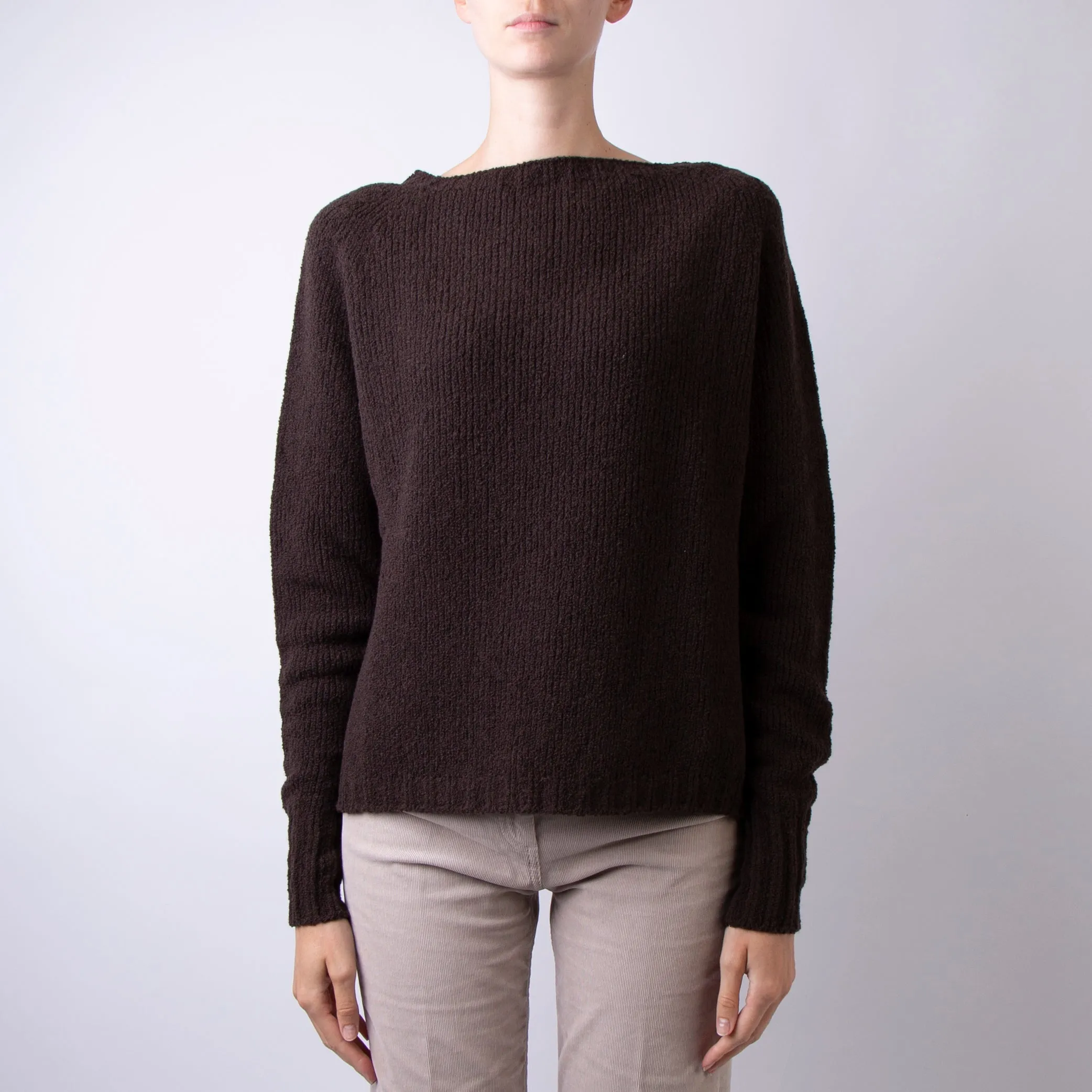 MA'RY'YA SWEATER YNK005 C10 BROWN