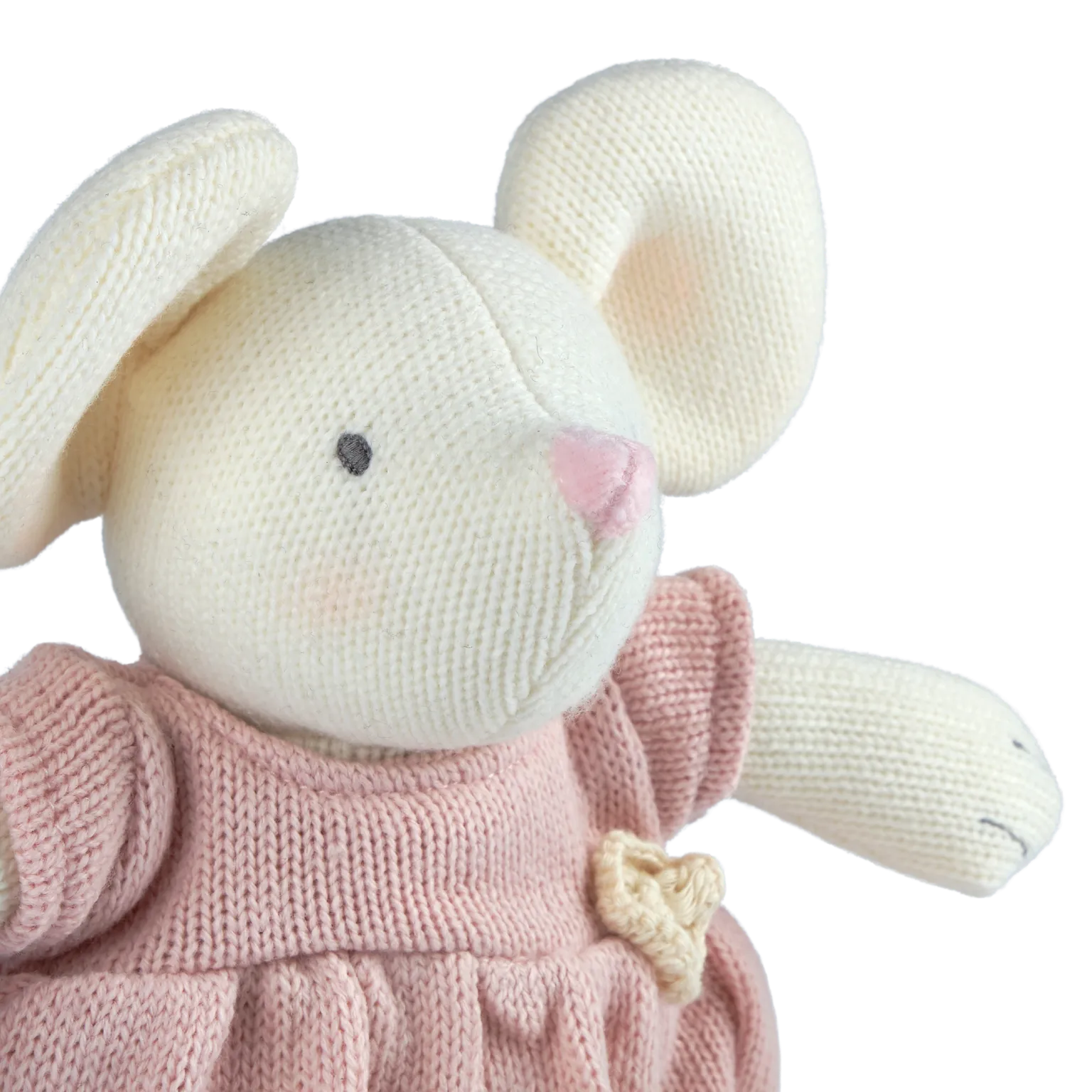 Meiya the Mouse Knitted Plush