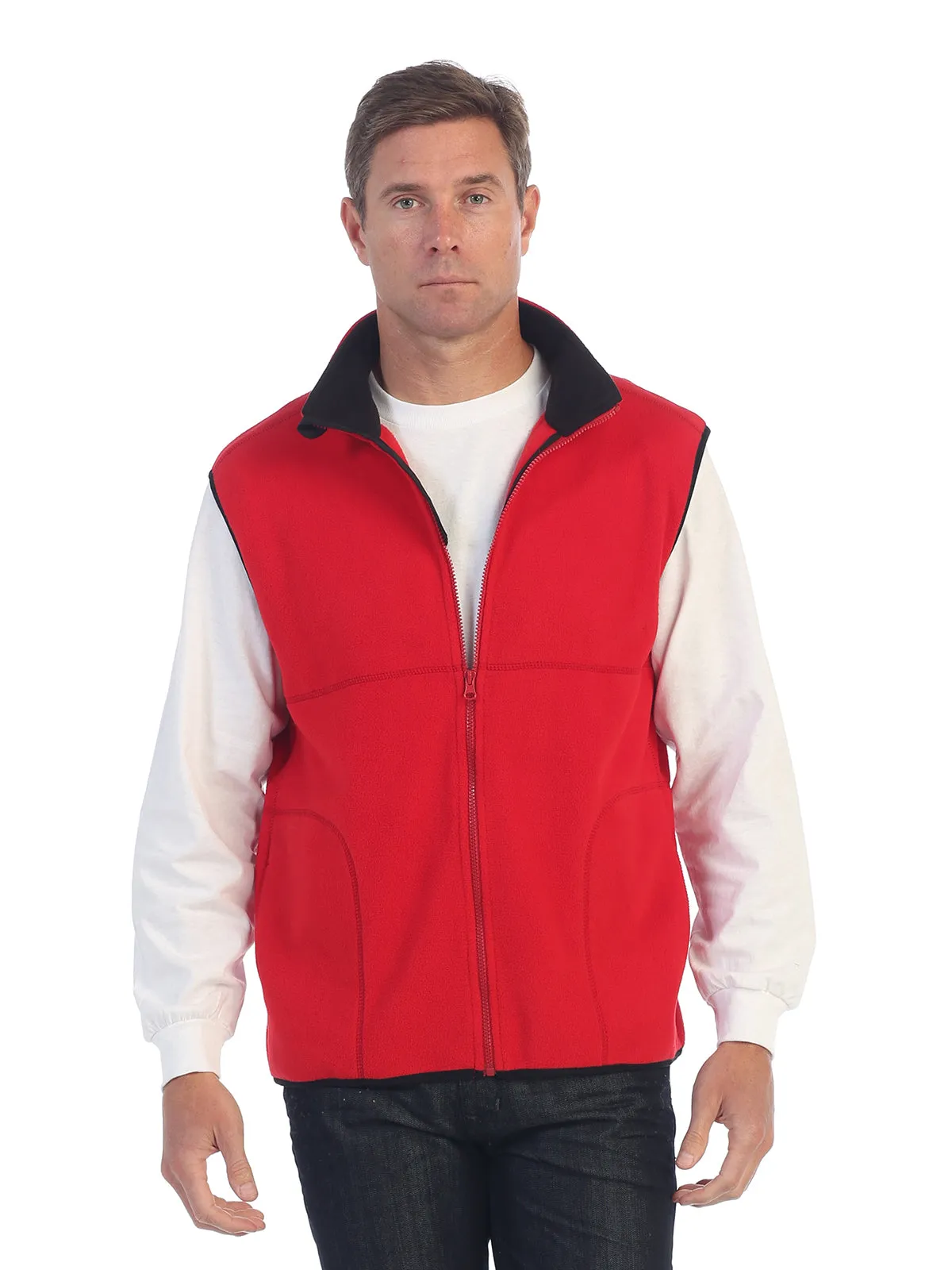 Men's Full Zipper Vest