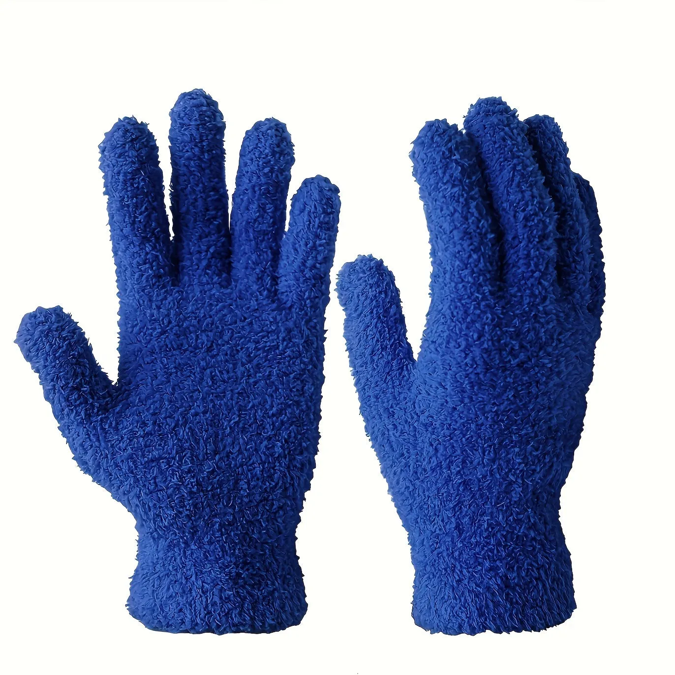 Microfiber Dusting Gloves Reusable Washable Cleaning Mittens for Home