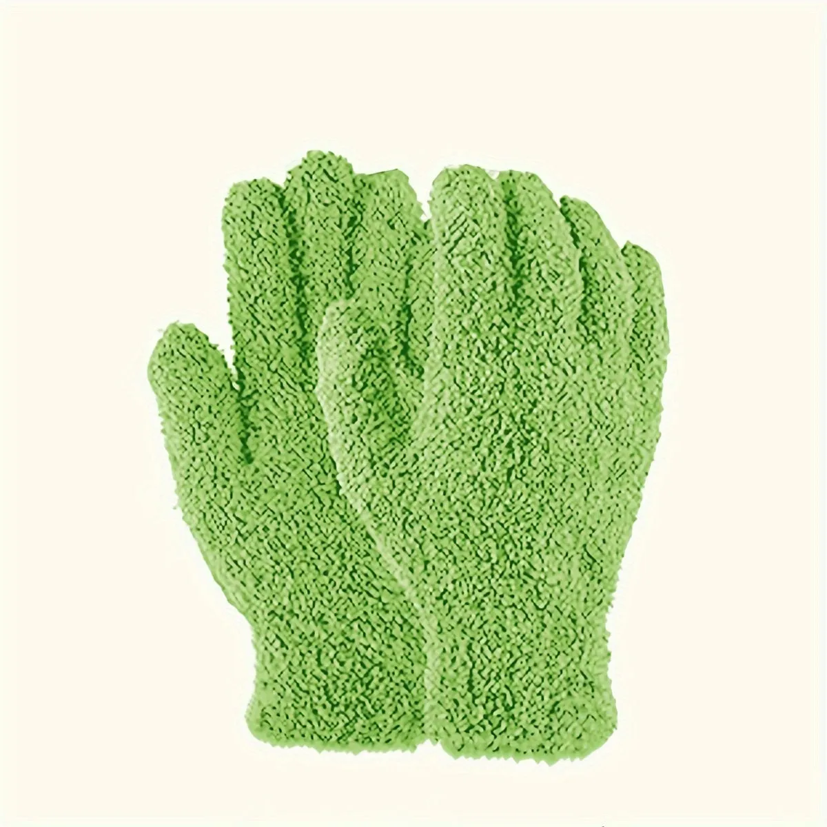 Microfiber Dusting Gloves Reusable Washable Cleaning Mittens for Home