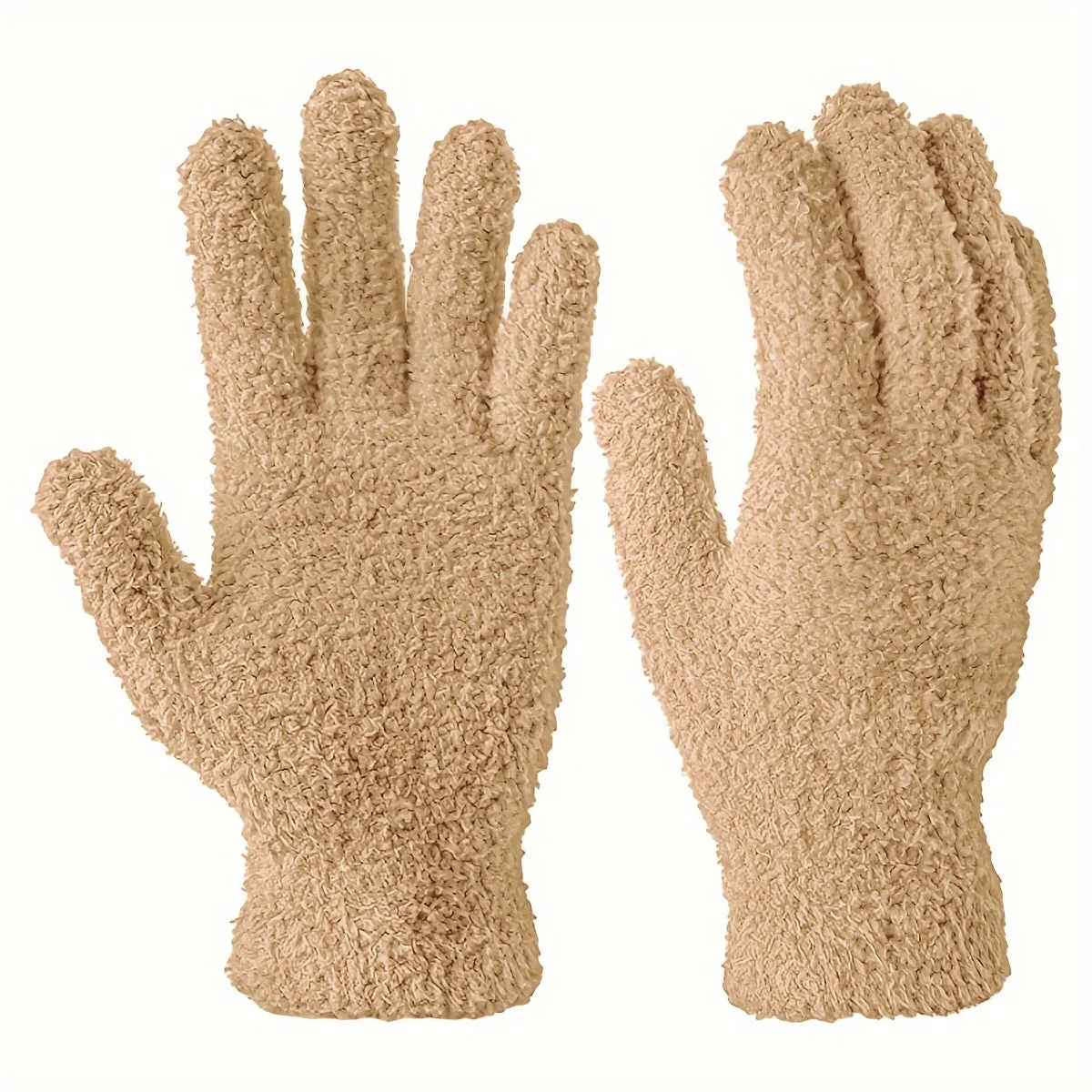 Microfiber Dusting Gloves Reusable Washable Cleaning Mittens for Home