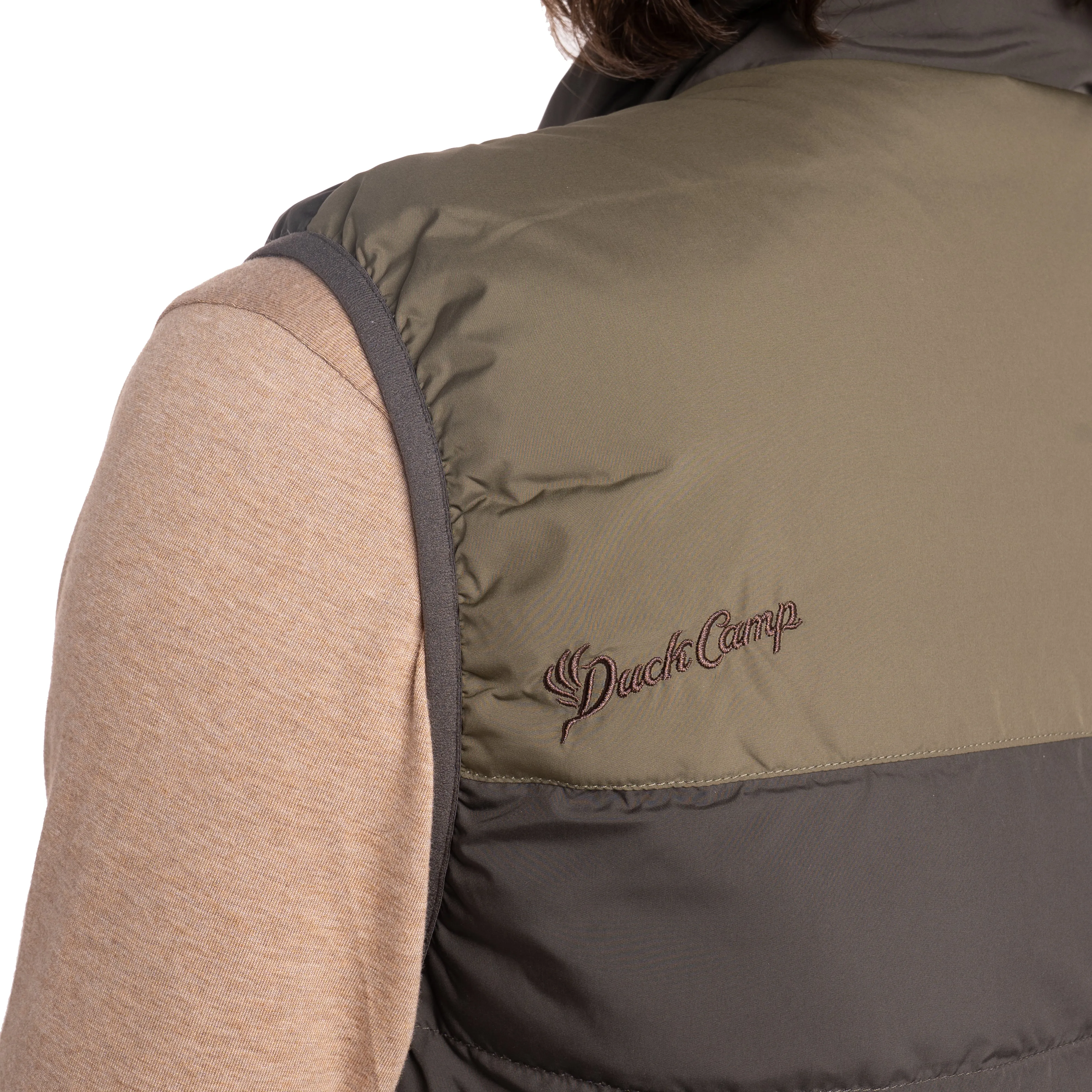 M's DryDown Reversible Vest - Raven / Woodland