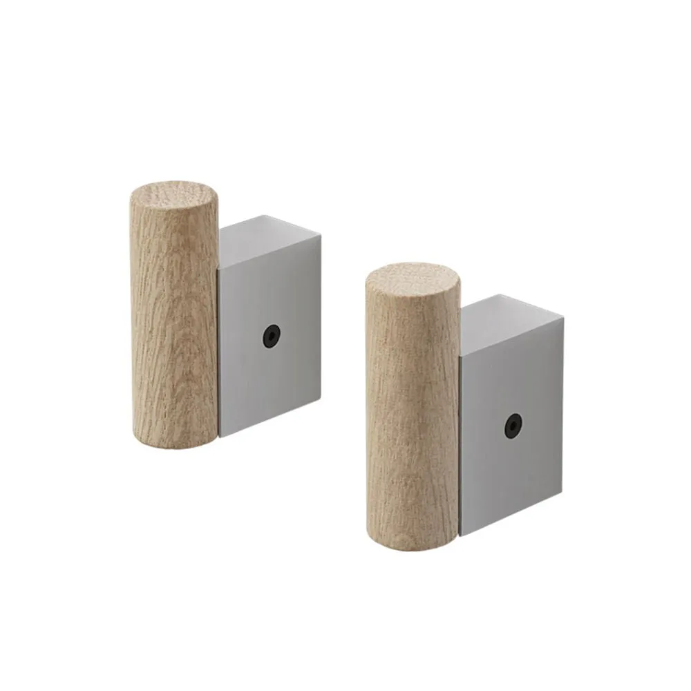 muuto | attach coat hook set | aluminium