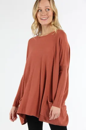 My New Favorite Soft Sweater Terracotta