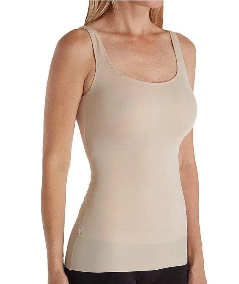 Naomi & Nicole Camisole with Underarm Smoothing - Nude