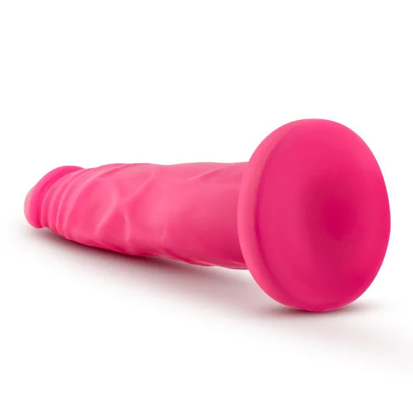 Neo 7.5 Dual Density Cock Neon Pink "