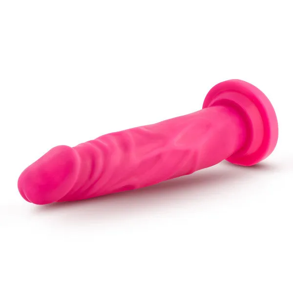 Neo 7.5 Dual Density Cock Neon Pink "