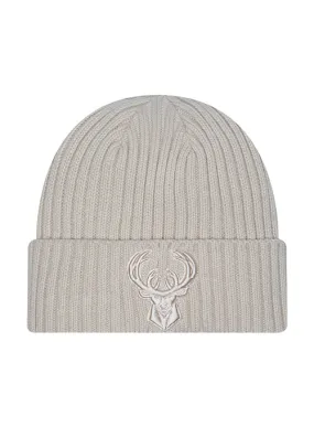 New Era Color Pack Stone Milwaukee Bucks Knit Hat