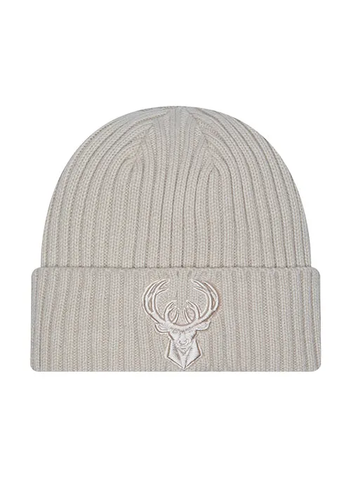 New Era Color Pack Stone Milwaukee Bucks Knit Hat