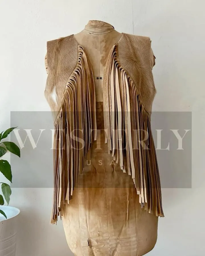 NEW!! FALL 24 Westerly Cascade Vest- Handmade Custom Piece